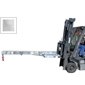BAUER Lastarm - 2.500 kg - Länge 2.400 mm - 3 Abstände möglich - verzinkt Verzinkt | 2500 kg