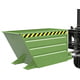 BAUER Muldenkippbehälter - 550 l Volumen - 750 kg - 730 x 800 x 1370 mm - resedagrün