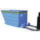BAUER Muldenkippbehälter - 1100 l Volumen - 1500 kg - 890 x 1200 x 1440 mm - lichtblau