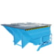 BAUER Kippbehälter - 2.000 l - 2.500 kg - Muldenkippbehälter - Selbstkipper - lichtblau