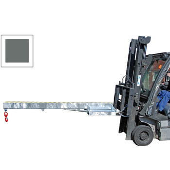 BAUER Lastarm - 1.000 kg - Länge 2.400 mm - 3 Abstände möglich - mausgrau RAL 7005 Mausgrau | 1000 kg
