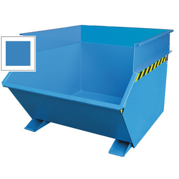 Muldenkipper - 1.000 l Volumen - 1.500 kg Traglast - lichtblau RAL 5012 Lichtblau | 1000 l