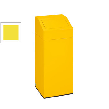 Wertstoffsammler - Volumen 47 l - 790 x 320 x 320 mm (H x B x T) - Farbe gelb Gelb | 47 l