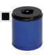 Beispielabbildung feuersicherer Papierkorb: hier in der Ausführung mit Volumen 30 l, Enzianblau (RAL 5010)