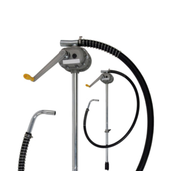 Handkurbel Rotationspumpe mit G2 Gewinde Handkurbel Rotationspumpe mit G2 Gewinde