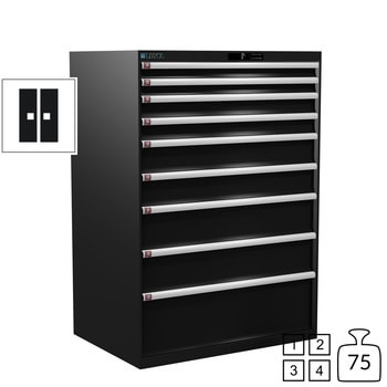 Innovatives Schließsystem mit Zugang über PIN-Code. Keine verlorenen oder vergessenen Schlüssel mehr, mehrere PINs pro Schrank programmierbar. Innovatives Schließsystem mit Zugang über PIN-Code. Keine verlorenen oder vergessenen Schlüssel mehr, mehrere PINs pro Schrank programmierbar.