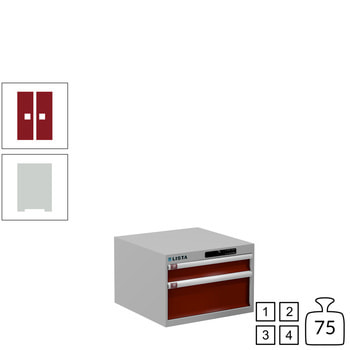 Innovatives Schließsystem mit Zugang über PIN-Code. Keine verlorenen oder vergessenen Schlüssel mehr, mehrere PINs pro Schrank programmierbar. Innovatives Schließsystem mit Zugang über PIN-Code. Keine verlorenen oder vergessenen Schlüssel mehr, mehrere PINs pro Schrank programmierbar.