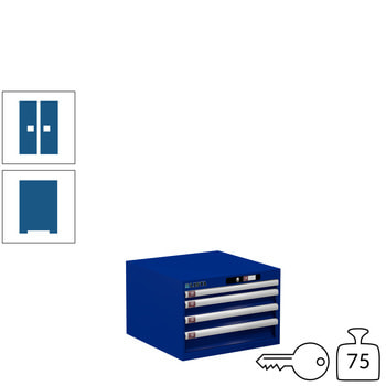 Innovatives Schließsystem mit Zugang über PIN-Code. Keine verlorenen oder vergessenen Schlüssel mehr, mehrere PINs pro Schrank programmierbar. Innovatives Schließsystem mit Zugang über PIN-Code. Keine verlorenen oder vergessenen Schlüssel mehr, mehrere PINs pro Schrank programmierbar.