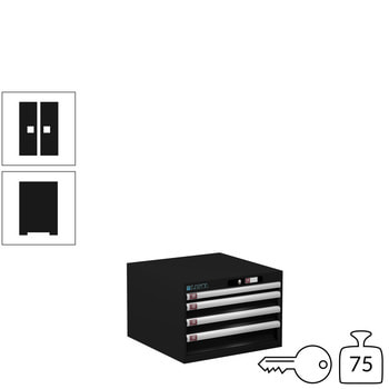 Innovatives Schließsystem mit Zugang über PIN-Code. Keine verlorenen oder vergessenen Schlüssel mehr, mehrere PINs pro Schrank programmierbar. Innovatives Schließsystem mit Zugang über PIN-Code. Keine verlorenen oder vergessenen Schlüssel mehr, mehrere PINs pro Schrank programmierbar.