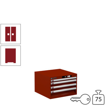 Innovatives Schließsystem mit Zugang über PIN-Code. Keine verlorenen oder vergessenen Schlüssel mehr, mehrere PINs pro Schrank programmierbar. Innovatives Schließsystem mit Zugang über PIN-Code. Keine verlorenen oder vergessenen Schlüssel mehr, mehrere PINs pro Schrank programmierbar.