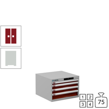 Innovatives Schließsystem mit Zugang über PIN-Code. Keine verlorenen oder vergessenen Schlüssel mehr, mehrere PINs pro Schrank programmierbar. Innovatives Schließsystem mit Zugang über PIN-Code. Keine verlorenen oder vergessenen Schlüssel mehr, mehrere PINs pro Schrank programmierbar.