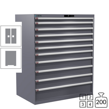 Innovatives Schließsystem mit Zugang über PIN-Code. Keine verlorenen oder vergessenen Schlüssel mehr, mehrere PINs pro Schrank programmierbar. Innovatives Schließsystem mit Zugang über PIN-Code. Keine verlorenen oder vergessenen Schlüssel mehr, mehrere PINs pro Schrank programmierbar.