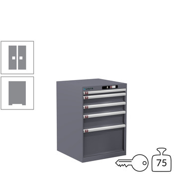 Innovatives Schließsystem mit Zugang über PIN-Code. Keine verlorenen oder vergessenen Schlüssel mehr, mehrere PINs pro Schrank programmierbar. Innovatives Schließsystem mit Zugang über PIN-Code. Keine verlorenen oder vergessenen Schlüssel mehr, mehrere PINs pro Schrank programmierbar.