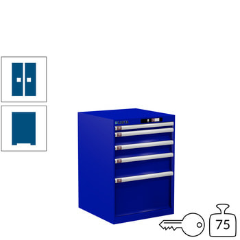 Innovatives Schließsystem mit Zugang über PIN-Code. Keine verlorenen oder vergessenen Schlüssel mehr, mehrere PINs pro Schrank programmierbar. Innovatives Schließsystem mit Zugang über PIN-Code. Keine verlorenen oder vergessenen Schlüssel mehr, mehrere PINs pro Schrank programmierbar.