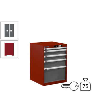 Innovatives Schließsystem mit Zugang über PIN-Code. Keine verlorenen oder vergessenen Schlüssel mehr, mehrere PINs pro Schrank programmierbar. Innovatives Schließsystem mit Zugang über PIN-Code. Keine verlorenen oder vergessenen Schlüssel mehr, mehrere PINs pro Schrank programmierbar.