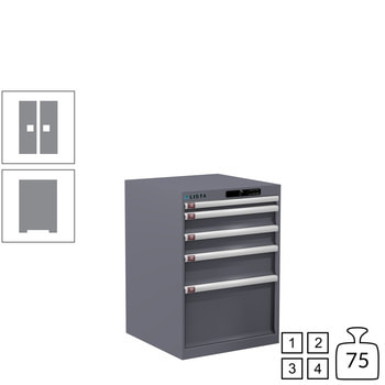 Innovatives Schließsystem mit Zugang über PIN-Code. Keine verlorenen oder vergessenen Schlüssel mehr, mehrere PINs pro Schrank programmierbar. Innovatives Schließsystem mit Zugang über PIN-Code. Keine verlorenen oder vergessenen Schlüssel mehr, mehrere PINs pro Schrank programmierbar.