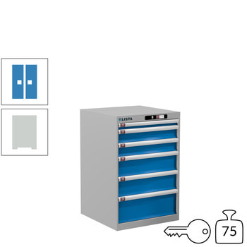 Innovatives Schließsystem mit Zugang über PIN-Code. Keine verlorenen oder vergessenen Schlüssel mehr, mehrere PINs pro Schrank programmierbar. Innovatives Schließsystem mit Zugang über PIN-Code. Keine verlorenen oder vergessenen Schlüssel mehr, mehrere PINs pro Schrank programmierbar.