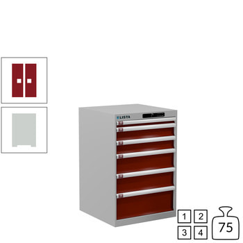 Innovatives Schließsystem mit Zugang über PIN-Code. Keine verlorenen oder vergessenen Schlüssel mehr, mehrere PINs pro Schrank programmierbar. Innovatives Schließsystem mit Zugang über PIN-Code. Keine verlorenen oder vergessenen Schlüssel mehr, mehrere PINs pro Schrank programmierbar.