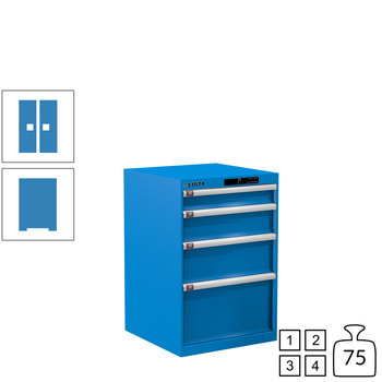 Innovatives Schließsystem mit Zugang über PIN-Code. Keine verlorenen oder vergessenen Schlüssel mehr, mehrere PINs pro Schrank programmierbar. Innovatives Schließsystem mit Zugang über PIN-Code. Keine verlorenen oder vergessenen Schlüssel mehr, mehrere PINs pro Schrank programmierbar.