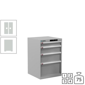 Innovatives Schließsystem mit Zugang über PIN-Code. Keine verlorenen oder vergessenen Schlüssel mehr, mehrere PINs pro Schrank programmierbar. Innovatives Schließsystem mit Zugang über PIN-Code. Keine verlorenen oder vergessenen Schlüssel mehr, mehrere PINs pro Schrank programmierbar.