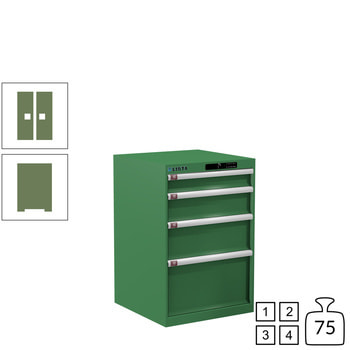 Innovatives Schließsystem mit Zugang über PIN-Code. Keine verlorenen oder vergessenen Schlüssel mehr, mehrere PINs pro Schrank programmierbar. Innovatives Schließsystem mit Zugang über PIN-Code. Keine verlorenen oder vergessenen Schlüssel mehr, mehrere PINs pro Schrank programmierbar.