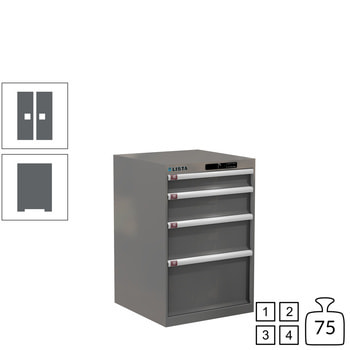 Innovatives Schließsystem mit Zugang über PIN-Code. Keine verlorenen oder vergessenen Schlüssel mehr, mehrere PINs pro Schrank programmierbar. Innovatives Schließsystem mit Zugang über PIN-Code. Keine verlorenen oder vergessenen Schlüssel mehr, mehrere PINs pro Schrank programmierbar.