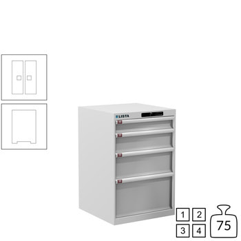 Innovatives Schließsystem mit Zugang über PIN-Code. Keine verlorenen oder vergessenen Schlüssel mehr, mehrere PINs pro Schrank programmierbar. Innovatives Schließsystem mit Zugang über PIN-Code. Keine verlorenen oder vergessenen Schlüssel mehr, mehrere PINs pro Schrank programmierbar.