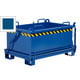 Klappbodenbehälter - 2.000 l Volumen - Traglast 2.000 kg - 2-fach stapelbar - kranbar - enzianblau