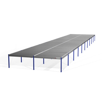 Lagerbühne - 2.100 x 10.000 x 50.000 mm (HxBxT) - 500 kg/qm - ohne Böden - tiefschwarz (RAL 9005) Lagerbühne - 2.100 x 10.000 x 50.000 mm (HxBxT) - 500 kg/qm - ohne Böden - tiefschwarz (RAL 9005)