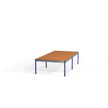 Lagerbühne - 2.300 x 5.000 x 10.000 mm (HxBxT) - 250 kg/qm - mit Böden - tiefschwarz (RAL 9005) Lagerbühne - 2.300 x 5.000 x 10.000 mm (HxBxT) - 250 kg/qm - mit Böden - tiefschwarz (RAL 9005)