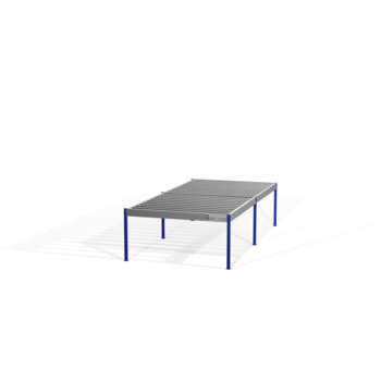 Lagerbühne - 2.300 x 5.000 x 10.000 mm (HxBxT) - 500 kg/qm - ohne Böden - tiefschwarz (RAL 9005) Lagerbühne - 2.300 x 5.000 x 10.000 mm (HxBxT) - 500 kg/qm - ohne Böden - tiefschwarz (RAL 9005)