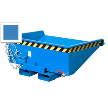 Spänebehälter - Abrollsystem - Volumen 275 l - Tragkraft 750 kg - 540 x 1.210 x 960 mm (HxBxT) - lichtblau RAL 5012 Lichtblau | 275 l
