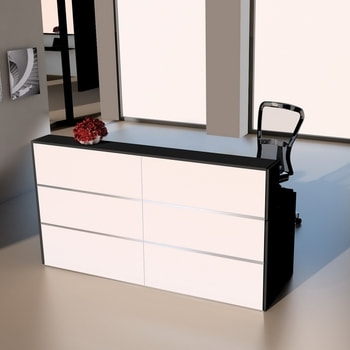 Moderne Empfangstheke mit vollwertigem Arbeitsplatz, für Kanzlei, Praxis, Büro, Thekenhöhe 1.100 mm, Arbeitsplatzhöhe 740 mm, Fläche 2.000 x 800 (BxT) Moderne Empfangstheke mit vollwertigem Arbeitsplatz, für Kanzlei, Praxis, Büro, Thekenhöhe 1.100 mm, Arbeitsplatzhöhe 740 mm, Fläche 2.000 x 800 (BxT)