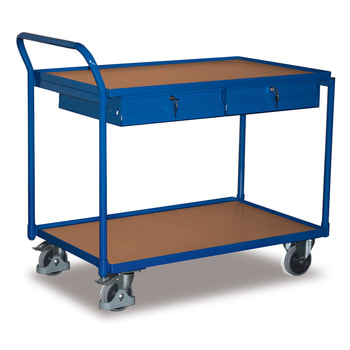 Tischwagen mit Schubladen - Griff senkrecht - 1.010 x 625 x 1.125 mm (HxBxT) - Traglast 250 kg