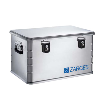 Zarges Box - Aluminium - 60 l - Höhe 330 mm - Breite 600 mm - Tiefe 400 mm - Transportkiste 60 l