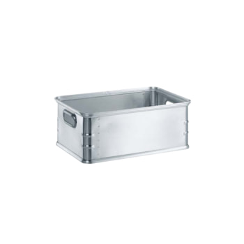 Aluminium Allzweckbox - Volumen 37 l - 225x580x380 mm - Stapelbehälter 37 l