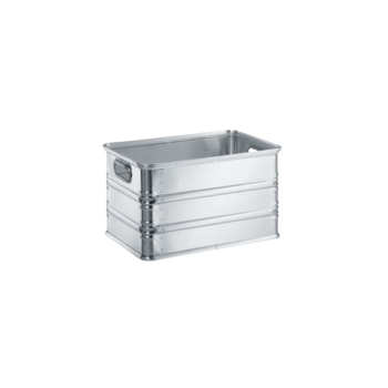 Aluminium Allzweckbox - Volumen 55 l - 325x580x380 mm - Stapelbehälter 55 l