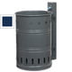 Beispielabbildung Abfallbehälter gelocht, hier in Eisenglimmer (DB 703)