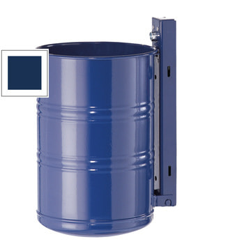 Abfallbehälter, Kobaltblau (RAL 5013)