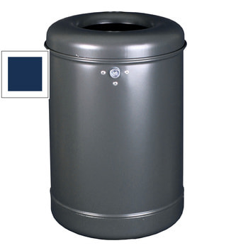 Beispielabbildung Abfallbehälter mit Springdeckel, hier in Eisenglimmer (DB 703)
