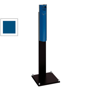 Standascher - verschließbar - Volumen 4 l - 1.250 x 310 x 310 mm (HxBxT) - enzianblau RAL 5010 Enzianblau