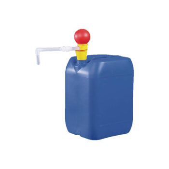 Handpumpe aus Polypropylen (PP) - Kanisterpumpe - Behälterpume - für schwache Säuren und Laugen Handpumpe
