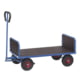 Handwagen - Traglast 500 kg - 1.192 x 609 x 1.272 mm - Zwei Wände