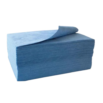 Bindevlies - Öl - Bindemitteltücher - Einlagig - 400 x 500 mm - VE 200 Stk. - Aufnahmekapazität 144 l - blau Bindevlies - Öl - Bindemitteltücher - Einlagig - 400 x 500 mm - VE 200 Stk. - Aufnahmekapazität 144 l - blau