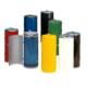 Abfallbehälter - verschließbare Tür (DxH) 450x900 mm - Inh. 120 l - Farbe wählbar