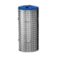 Beispielabbildung Abfallbehälter, Volumen 150 l: hier mit Deckel in Enzianblau (RAL 5010)