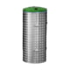 Beispielabbildung Abfallbehälter, Volumen 150 l: hier mit Deckel in Smaragdgrün (RAL 6001)
