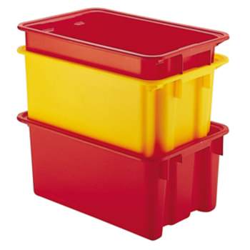 Drehstapelbehälter aus PE - Stapelbehälter - Volumen und Farbe wählbar - VE 5 Stk. 