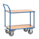 Fetra Tischwagen - Holzböden - Traglast 400 kg - senkrechter Griff - Ausführung wählbar