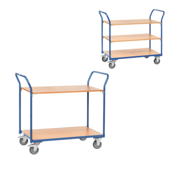 Beispielabbildung FETRA Tischwagen: erhältlich mit 2 oder 3 Etagen
